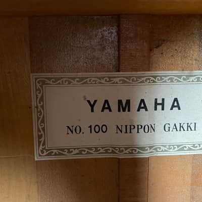 Yamaha Nippon Gakki No.100 Rare MIJ! Early 1960’s image 8