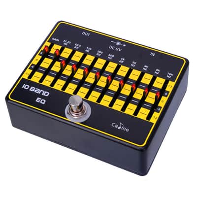 Caline CP-24 10 Band EQ Guitar or Bass Effect Pedal True Bypass image 2