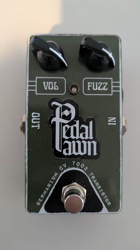 Pedal Pawn Vintage CV7003 Germanium Fuzz 2022 - Olive Drab Green image 1