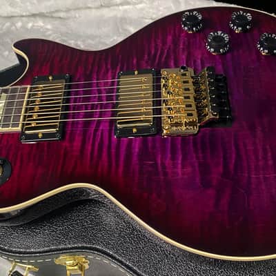 NEW! Gibson Custom Les Paul Axcess Standard Figured Top Floyd Rose Electric Guitar - Greatest Hits II - Authorized Dealer - Tri-Berry Burst - WOW! 8.5lbs - G07453 image 9