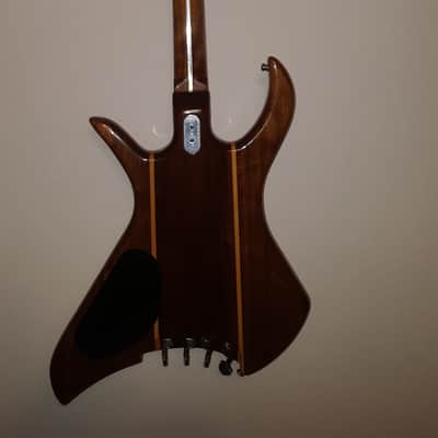 Kramer XL-8 1980 Clear / Brown Rare EMG w/ OHSC image 11