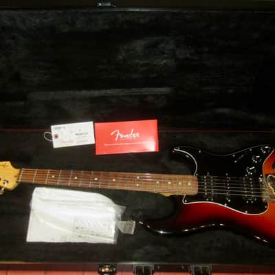 2013 Fender American Deluxe Stratocaster HSH Sunburst image 7