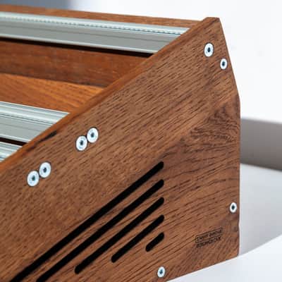 2 Many Synths - 7U 60HP Compact Eurorack case in brown image 2