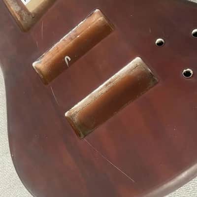 6 String Bass Basswood Body DIY image 10