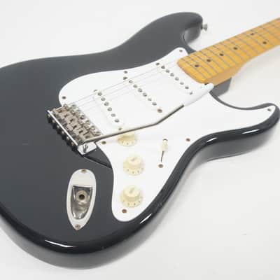 Fender Japan ST57-58US Stratocaster Black Q Serial 2002 USA Vintage PU CIJ image 2