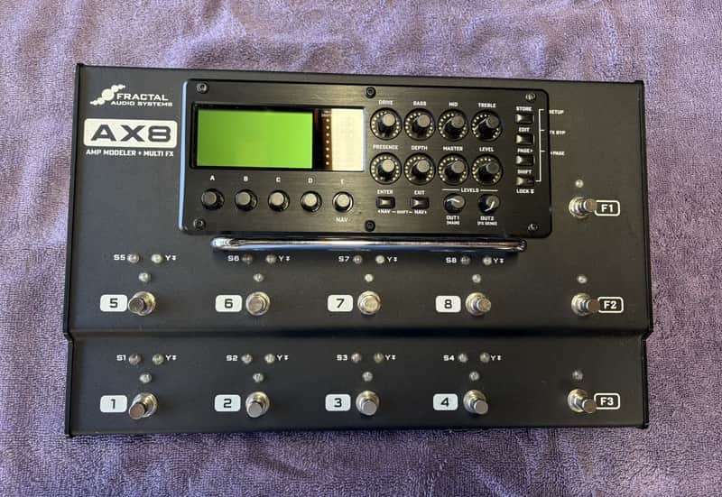 Fractal Audio Systems AX8 Amp Modeler/Multi-FX Processor - Black image 1
