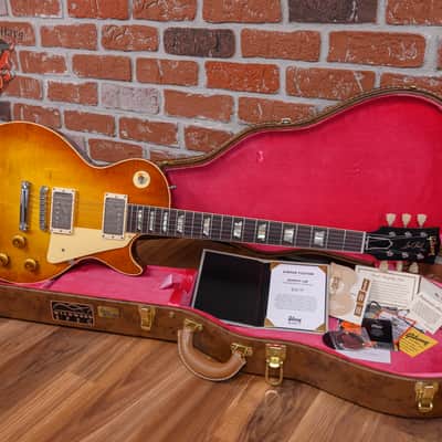 Gibson Wildwood Spec 58 Les Paul Standard Hand-Painted by Tom Murphy Tom's Tea 2022 w/OHSC image 2