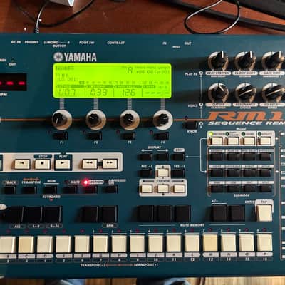 Yamaha RM1x Sequence Remixer 2000s - Blue