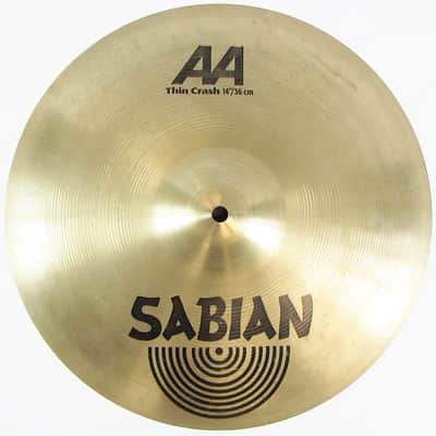 Sabian 14" AA Thin Crash Cymbal 2009 - 2010