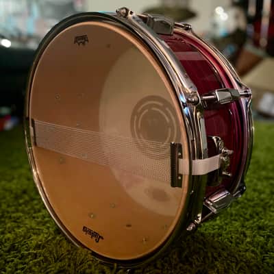 Ludwig Club Date Snare Ruby strata 14x6.5 image 3