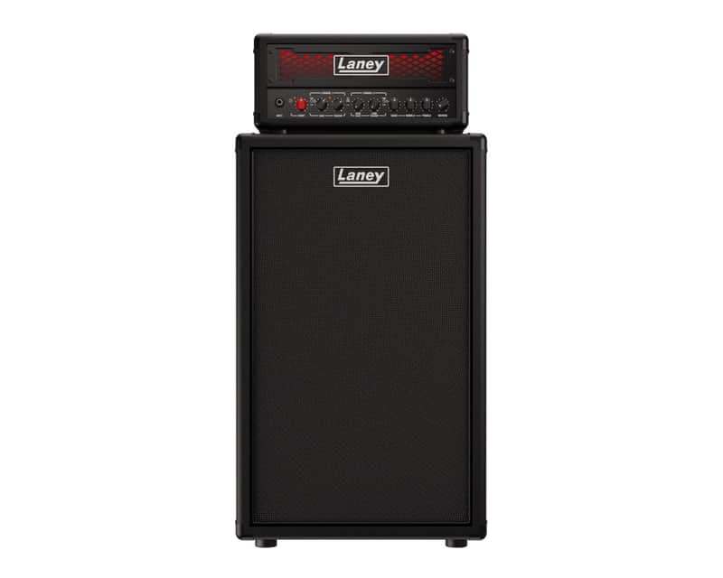 Laney IRF Dualrig 212 guitar rig 60W 2 channel amp head AND 2x12" cabinet with FX loop and DI IR cab sims image 1