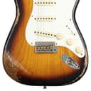 Fender Custom Shop 1957 Stratocaster Heavy Relic Electric Guitar - Faded Aged 2-color Sunburst