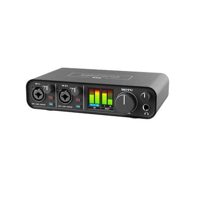 MOTU M2 USB-C Audio Interface 2019 - Present - Black image 3