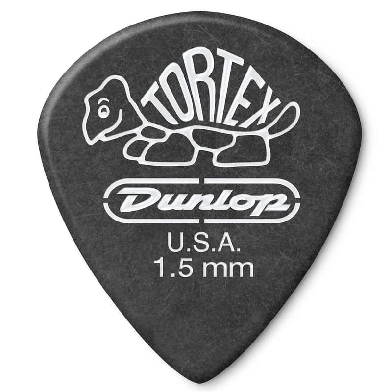 Dunlop 482P150 Tortex Jazz III 1.50mm Guitar Picks (12-Pack) image 1