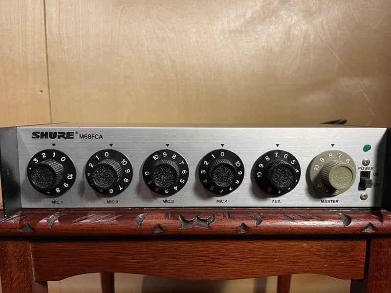 Shure M68FCA Mic Mixer (1 of 3) image 1