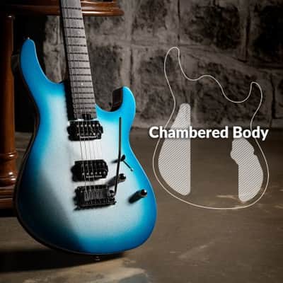 Cort G300 Glam PIB | Electric Guitar, Polar Ice Metallic Burst. New with Full Warranty! image 2