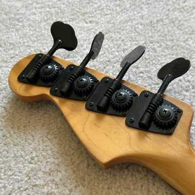 Vintage Fender Contemporary Jazz Bass Special Fretless 1989 MIJ Japan Black image 11