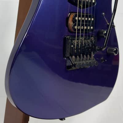 Hamer Centaura USA Electric Guitar W/ OHSC 1990 - Chameleon Purple / Blue image 3