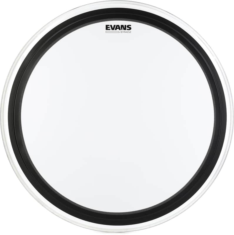 Evans EMAD2 Clear Bass Drumhead - 26 inches (5-pack) Bundle image 1