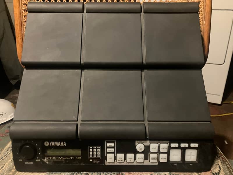 Yamaha DTX-Multi 12 Electronic Percussion Pad 2009 - Present - Black image 1