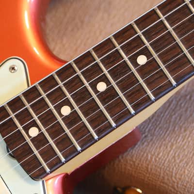 2019 Fender Custom Shop '60 Reissue Stratocaster Electric Guitar Journeyman Relic Candy Apple Red + COA OHSC image 8