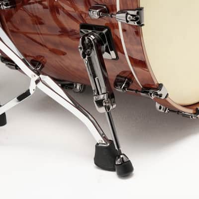 ~LIMITED EDITION~ Tama Starclassic Bubinga 5-Piece 10/12/14/16/22 Drum Kit Set in Figured Gloss African Cherry with Black Nickel Hardware *IN STOCK* image 4