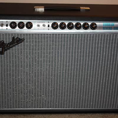 Fender '68 Custom Vibrolux Reverb Tube Combo Amp 35-Watt 2x10" Greenbacks 2016 image 8