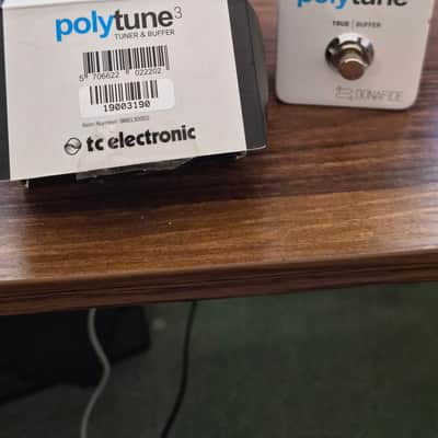 TC Electronic Polytune 3 Polyphonic Tuner Pedal 2017 - Present - White image 1