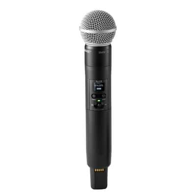 Shure SLXD25/SM58 Portable Digital Wireless Handheld System with SLXD2 Transmitter, SM58 Mic and SLXD5 Receiver G58 image 2