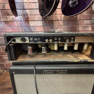 Fender  Bandmaster Head  1965 - Blackface image 6