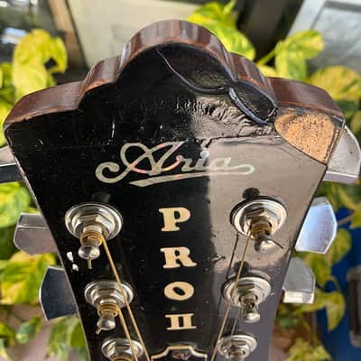 Aria Pro ll PW55 1970s Acoustic Guitar image 10