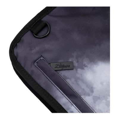 Zildjian Student Stick Bag - Water-Resistant 600D Nylon (Black Rain Cloud) image 7