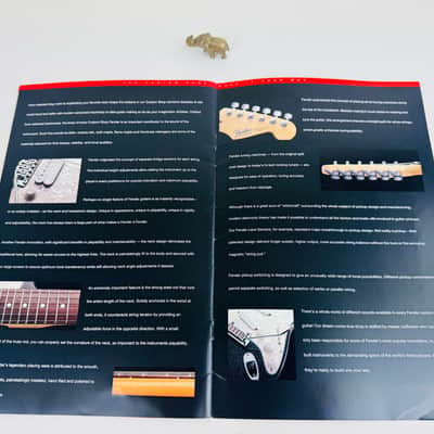 Fender Custom Shop Foldout Catalog early '90s image 8
