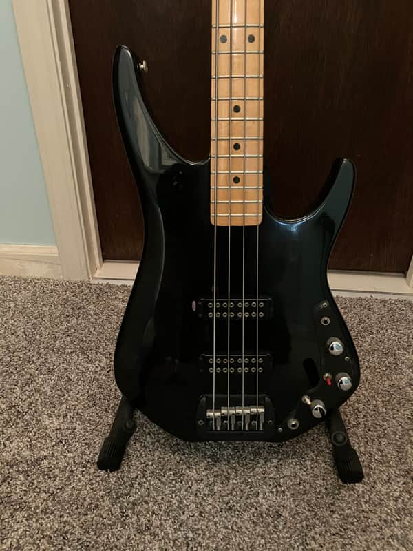 G&L Interceptor Bass 1984 - Black w/OHSC *Rare* image 1