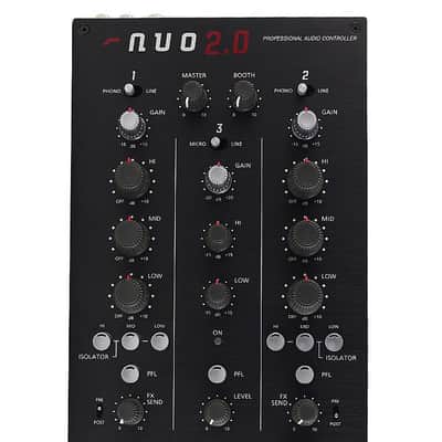 Ecler NUO 2.0 2-Channel Scratch DJ Mixer image 3