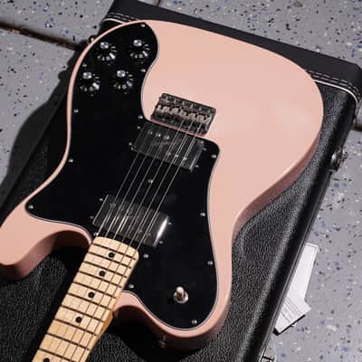 Fender Custom Shop 72 Tele Deluxe Closet Classic Aged Shell Pink image 7