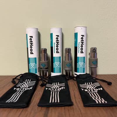 3 Triton Audio FETHead - Boost/Germanium/Transformer Inline Microphone Booster 2021 - Present - Nickel image 1