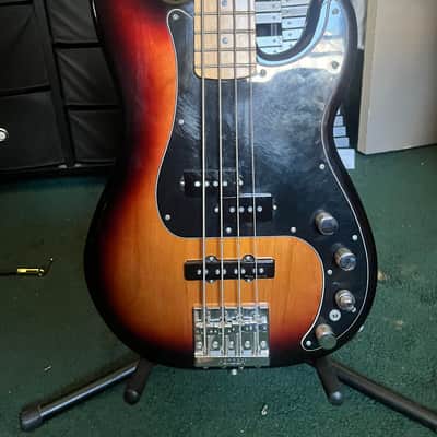 Fender Deluxe Active Precision Bass Special 2017-2018 - 3 color sunburst image 3