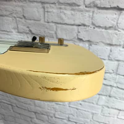Slick SL51 T Style Electric Guitar Cream Finish image 18