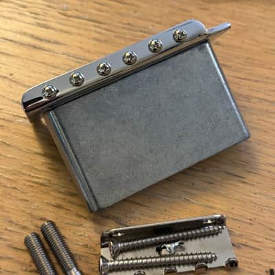 Fender Player Plus USA Saddles Stratocaster Tremolo Bridge Full Assembly Springs Arm Pivot Screws MIM USA Strat image 3