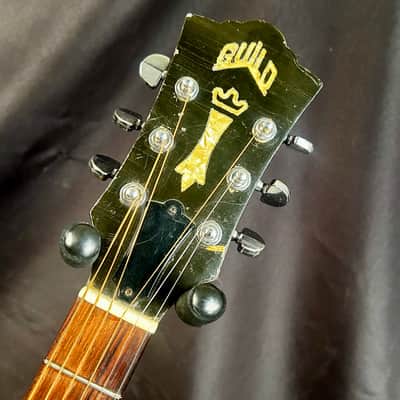 Vintage Guild D-40NT 1977 - Natural w/ Original Hard Case image 6