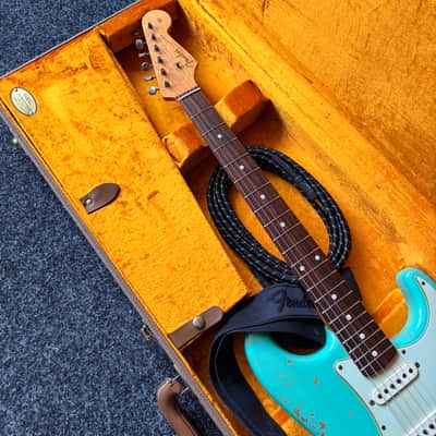 Fender Custom Shop '62 Stratocaster Heavy Relic Seafoam Green image 19
