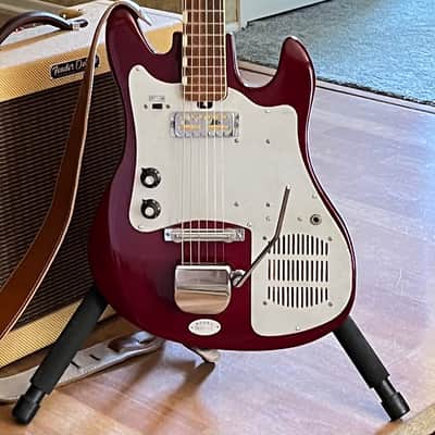 Teisco del ray Tret-110 1965 - Red image 12