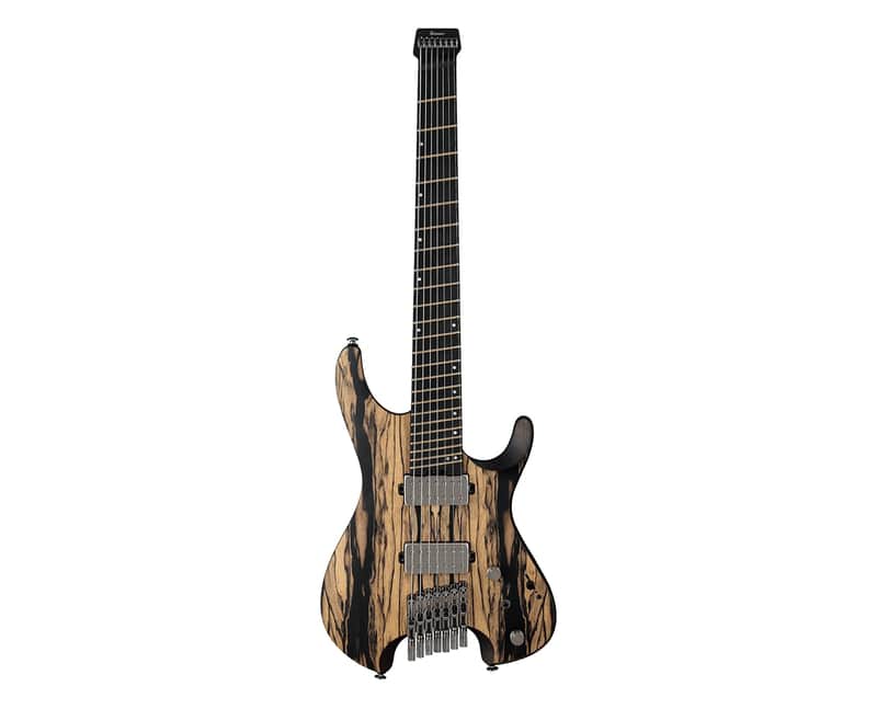 Used Ibanez QX527PENTF Q Standard 7-String Electric Guitar - Natural Flat image 1