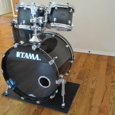 Tama Starclassic Birch Bubinga Drum Kit, Indigo Blue Sparkle Lacquer, Die-Cast Hoops , Pro Heads ! image 3