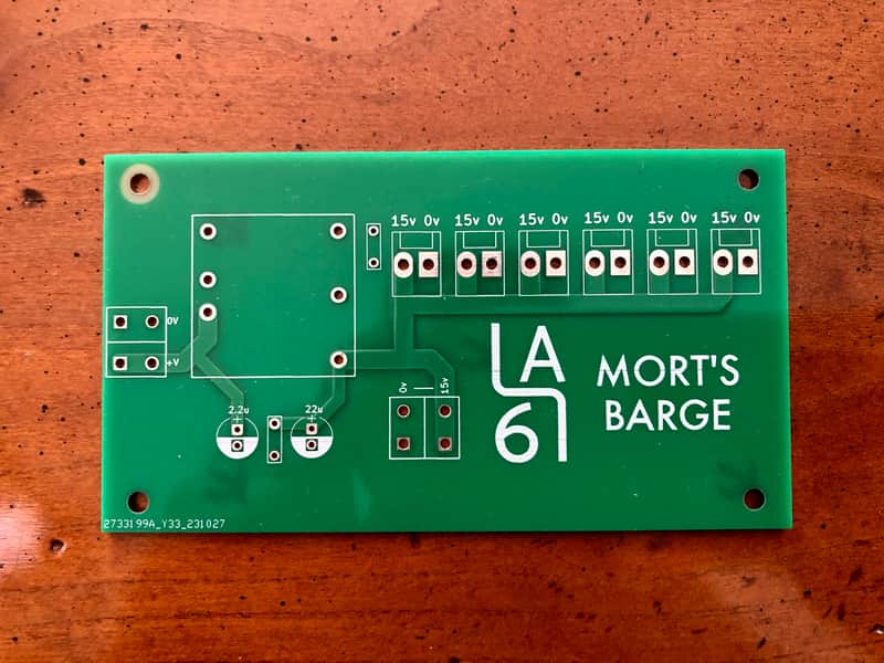 LA67 Mort's Barge PSU PCB Buchla 100 image 1