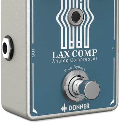 LAX COMP Guitar Effect Pedal True Analog Compressor Pedal Classic Peak Limiter Style Compressor with 2 Band EQ Boost image 2