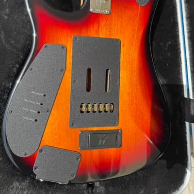 Ernie Ball Music Man John Petrucci Signature JP15-6 2025 - Present - Green Tiger Eye Flame image 4