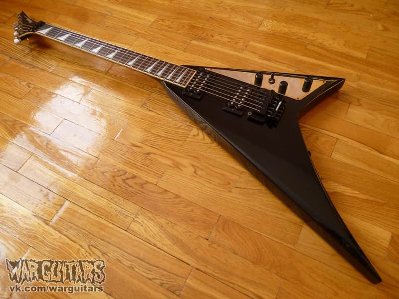 Fernandes JS-100 RR (Jackson Randy Rhoads) MIJ 1990s Black | Reverb