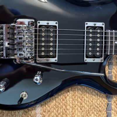 RARE Ibanez JS1-BK Joe Satriani Signature HH 1990 Black image 5
